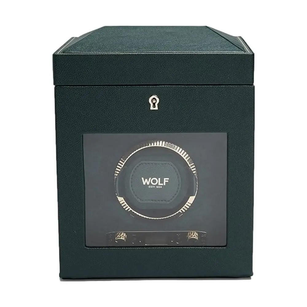 British Racing Single Watch Winder Green 1