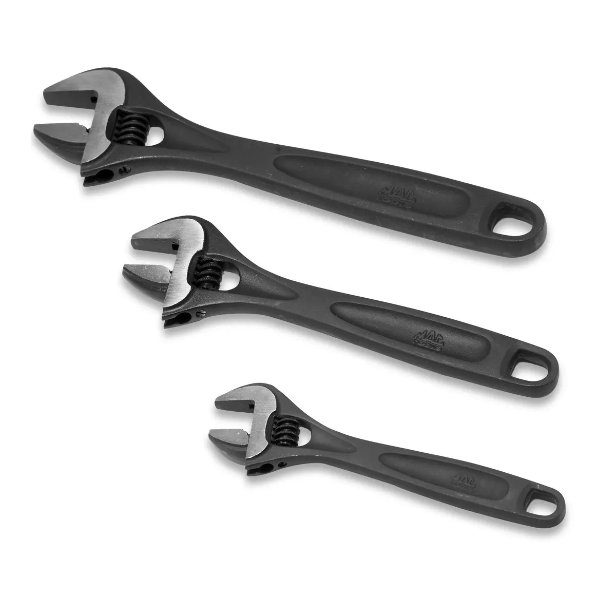 3-Pc. Adjustable Wrench Set 1