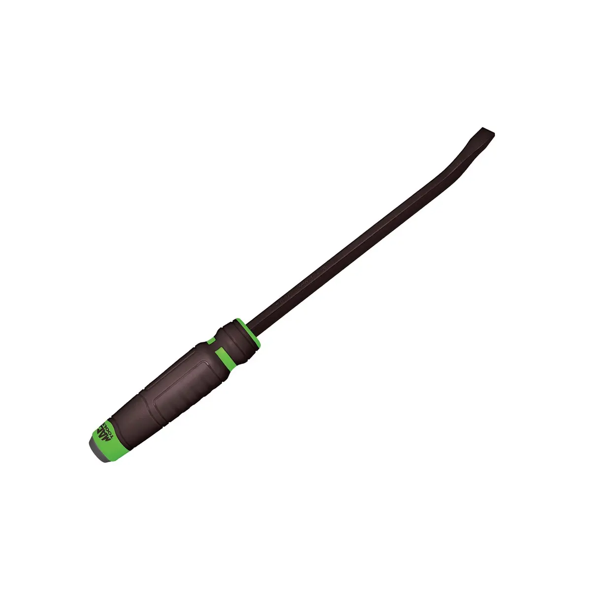 Capped Comfort-Handle 3/8" Curved-Head Pry Bar 15" Green 1