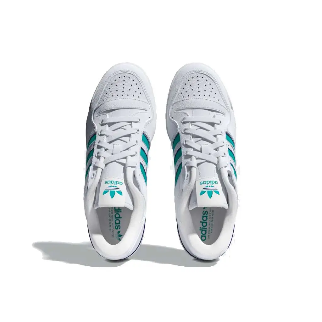 Adidas Forum 84 Low Adv - Crystal White/Preloved Blue/Cloud White 2
