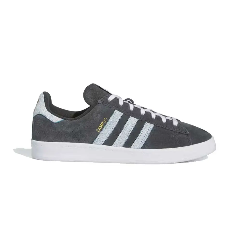 Adidas X Henry Jones Campus Adv - Carbon/Cloud White/Light Blue 1