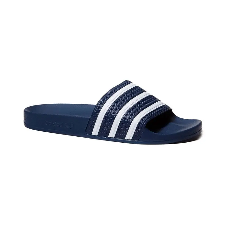 Adidas Adilette Slides - Blue/White 1
