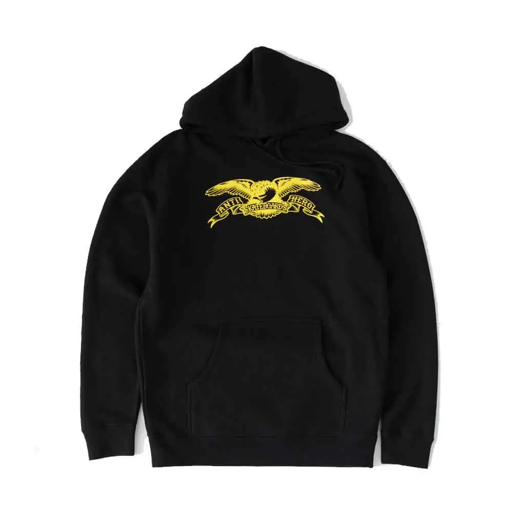 Antihero Basic Eagle Hood - Black/Gold 1