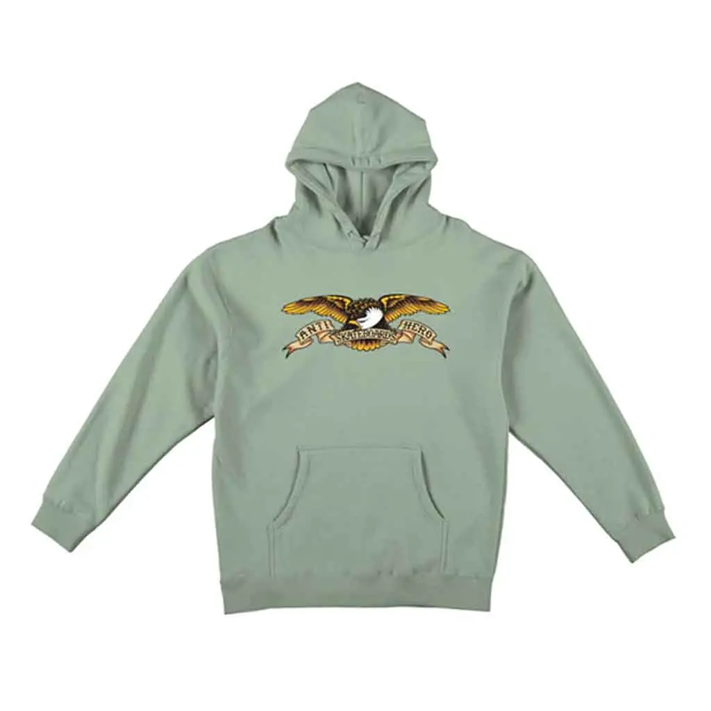 Antihero Eagle Hoodie - Sage 1