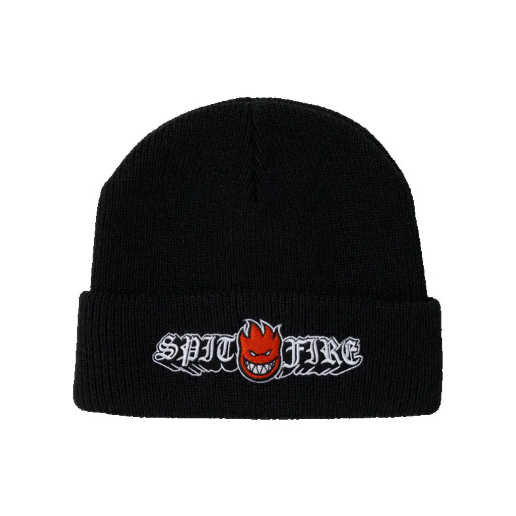 Spitfire Gold E Drop Beanie - Bh Black 1