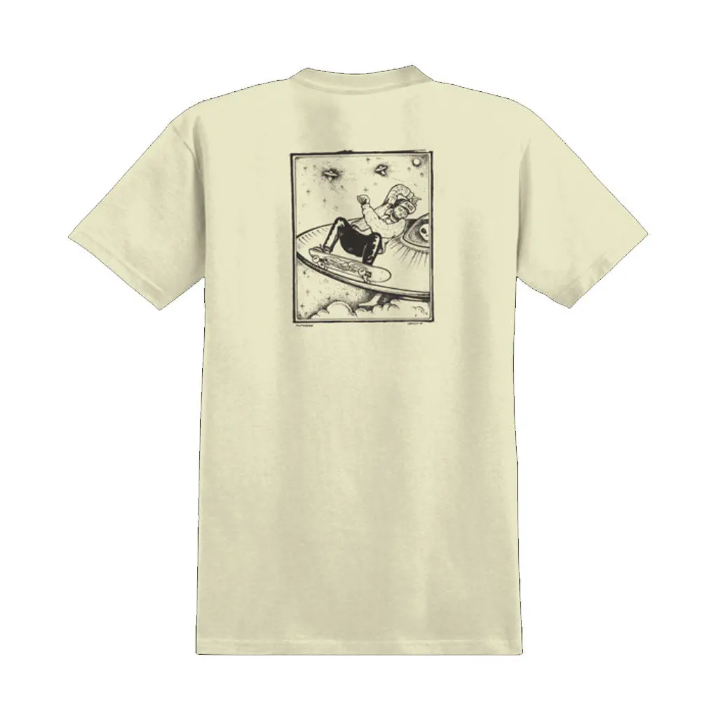 Antihero Hewitt Lance S/S Tee - Cream/Black 1