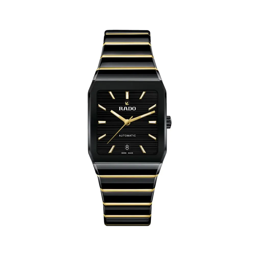 Anatom Automatic Ceramic And Gold Pvd Coated Stainless Steel 32.5Mm - Black On Bracelet 1
