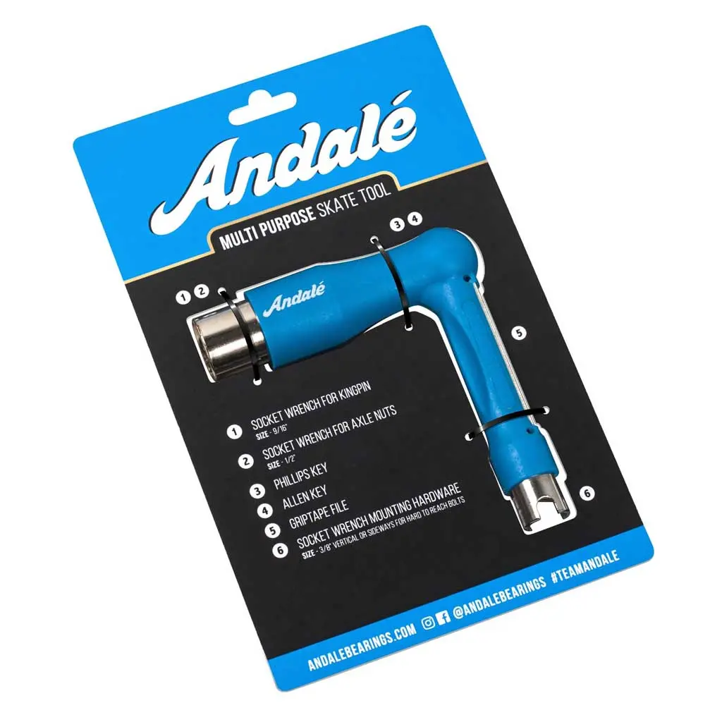 Andale Multi Purpose Skate Tool - Blue 1