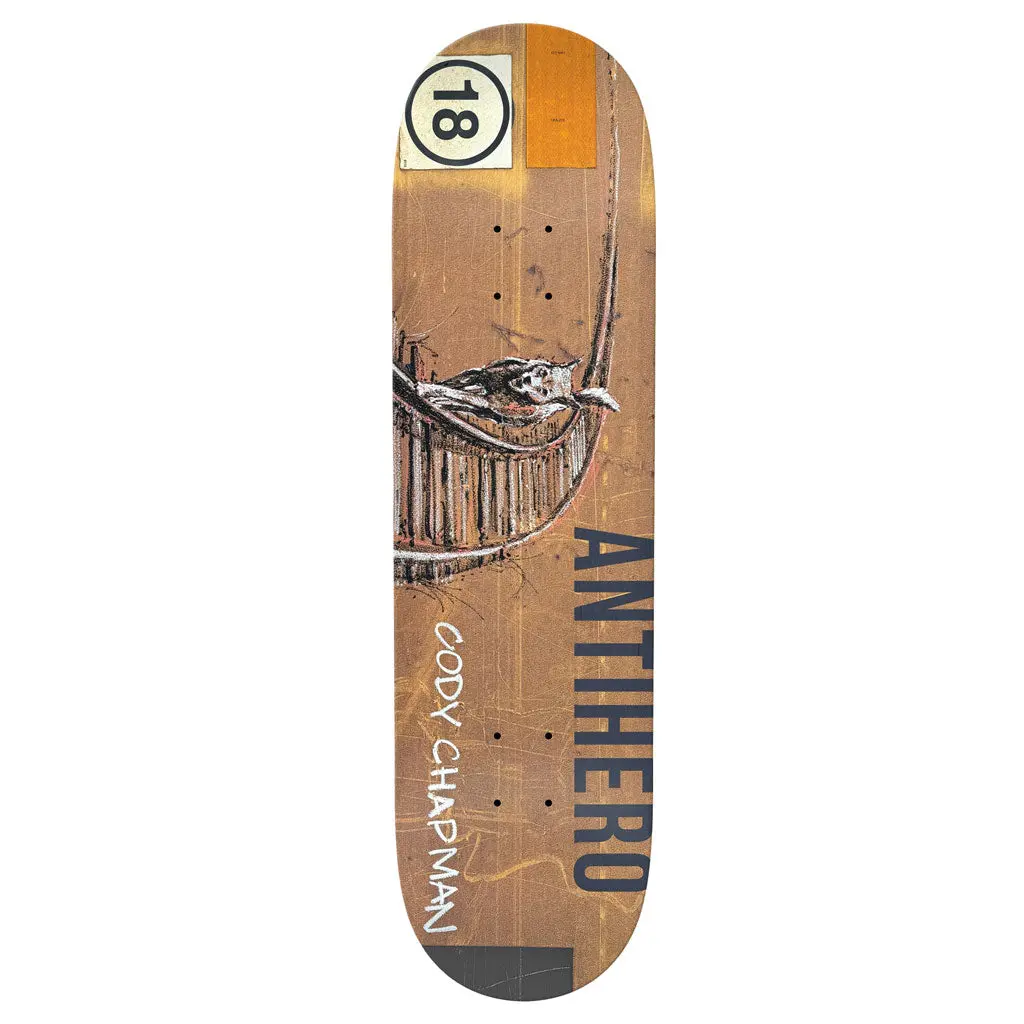 Anti Hero Cody Intermodal 8.5" Deck 1