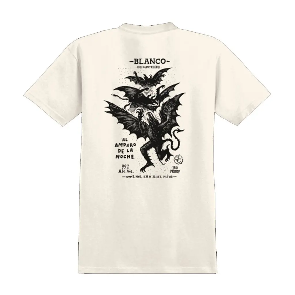 Antihero Carnals Blanco S/S Tee - Cream/Black 1