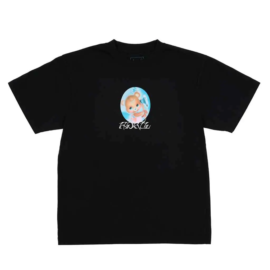 April Bear S/S Tee - Black 1
