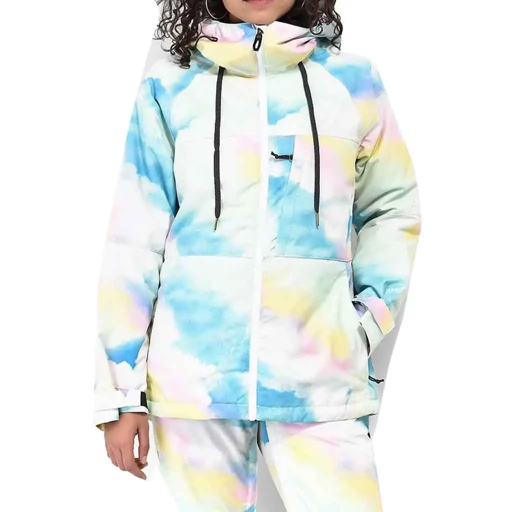 686 X Sanrio 24/25 Women's Athena Insulated Jacket - Hello Kitty Cloud 1