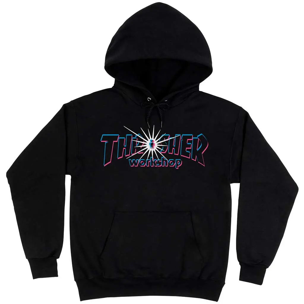 Thrasher X Alien Workshop Nova Hoodie - Black 1