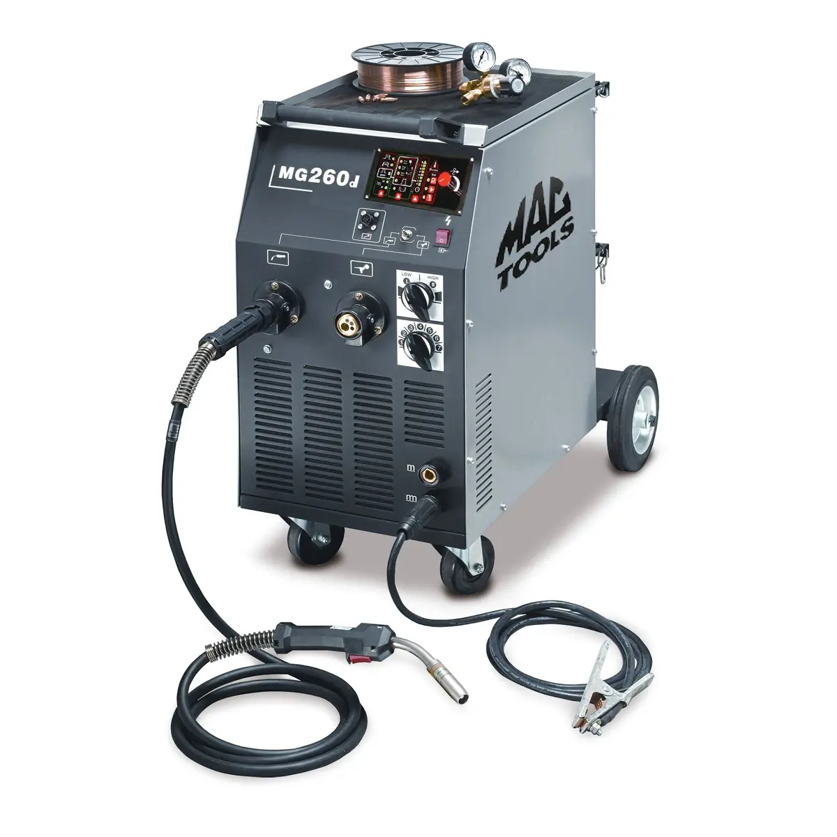 260-Amp Mig Welder - 1/2" Production 1