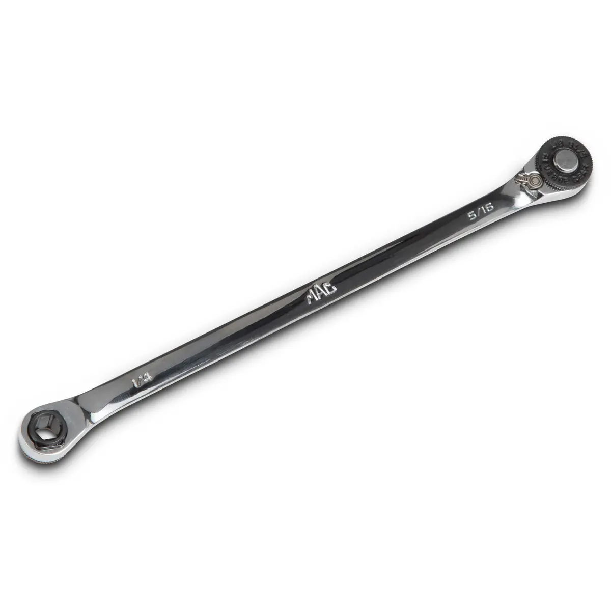 5/16" Hex Drive X 1/4" Hex Drive Dual-Sided Bit Ratchet 1