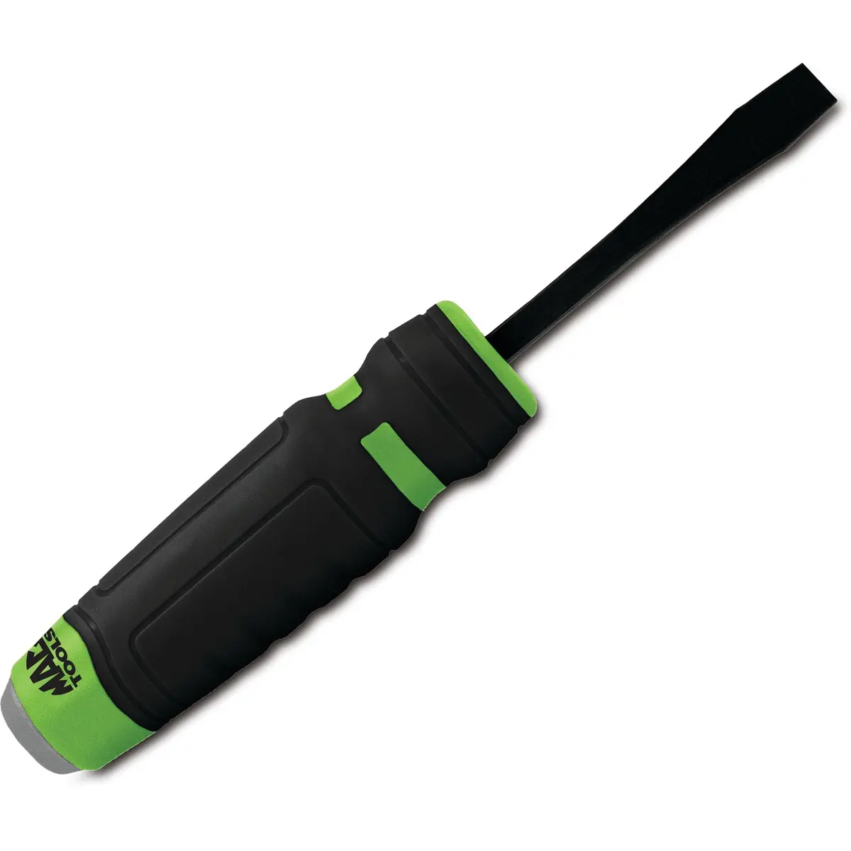 8" Straight Capped Pry Bar With Comfort-Handle - Green 1