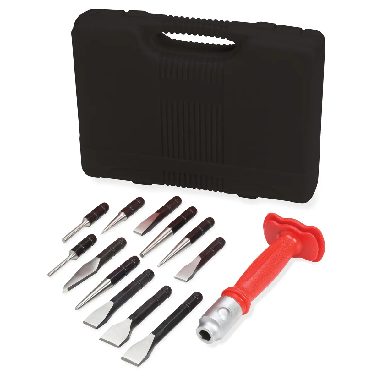 12-Pc. Interchangeable Bit Punch And Chisel Set 1