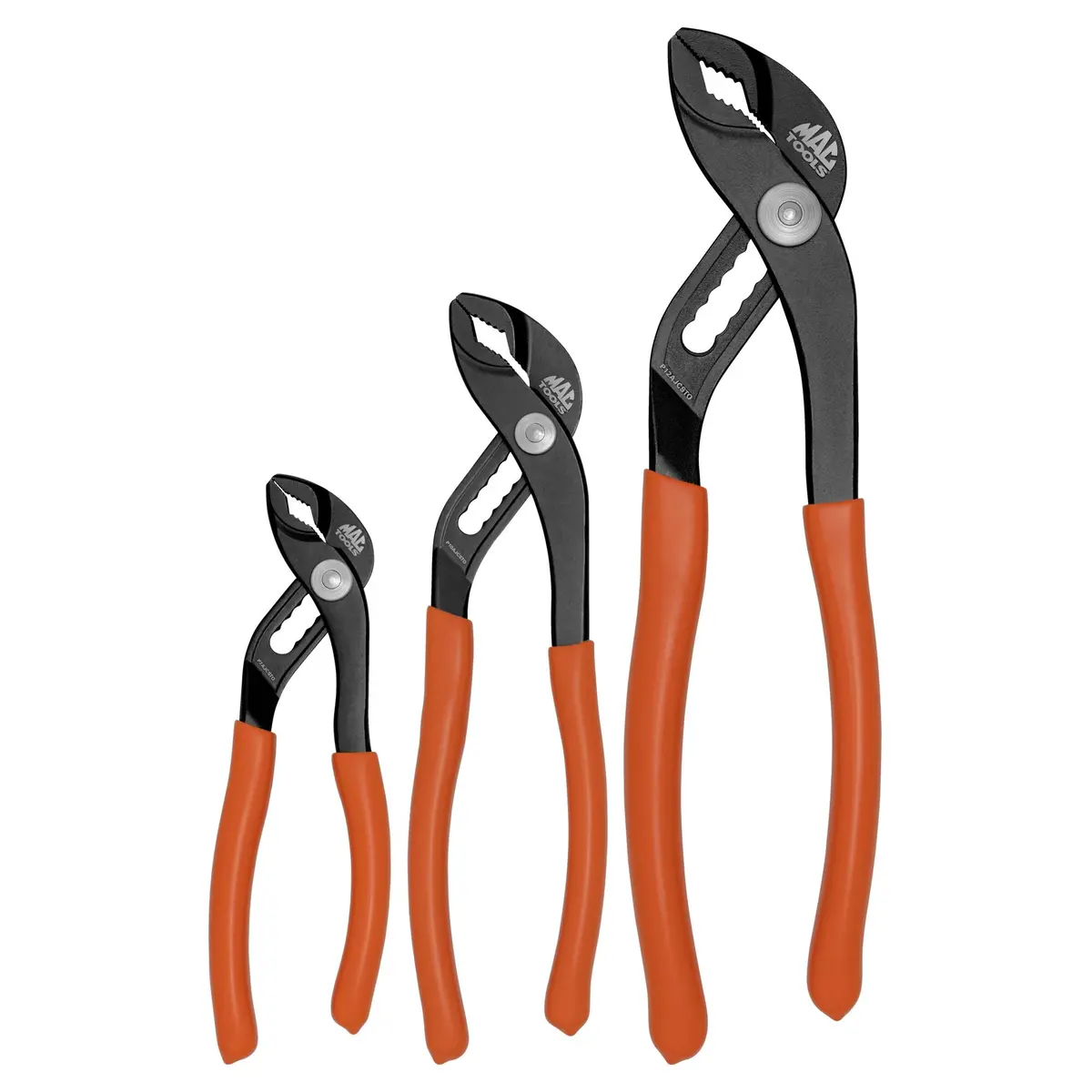 3-Pc. Adjustable Joint C.S.T. Pliers Set Hi-Viz Orange 1