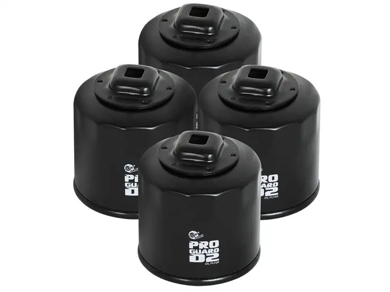 Afe Pro Guard D2 Oil Filter (4-Pack) For 2002–2017 Nissan L4 & 2004–2017 Subaru H4 Vehicles 1