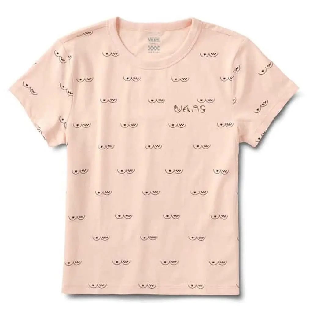 Vans Women's Bca Baby Tee - Nude 1