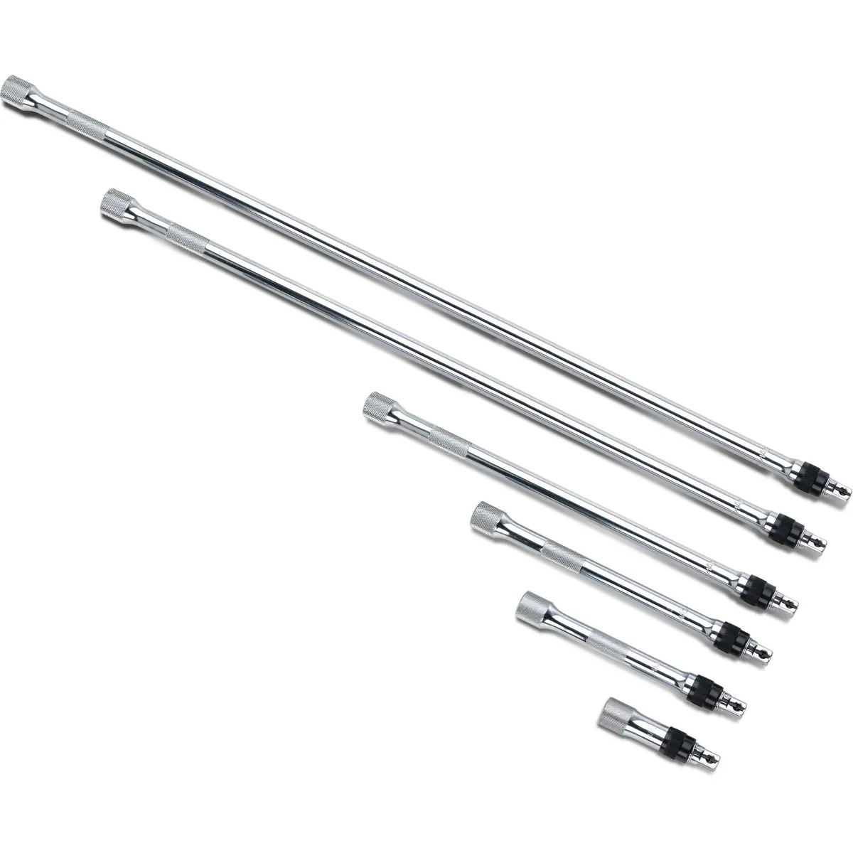 6-Pc. 3/8" Drive Knurled Locking Extension Set 1