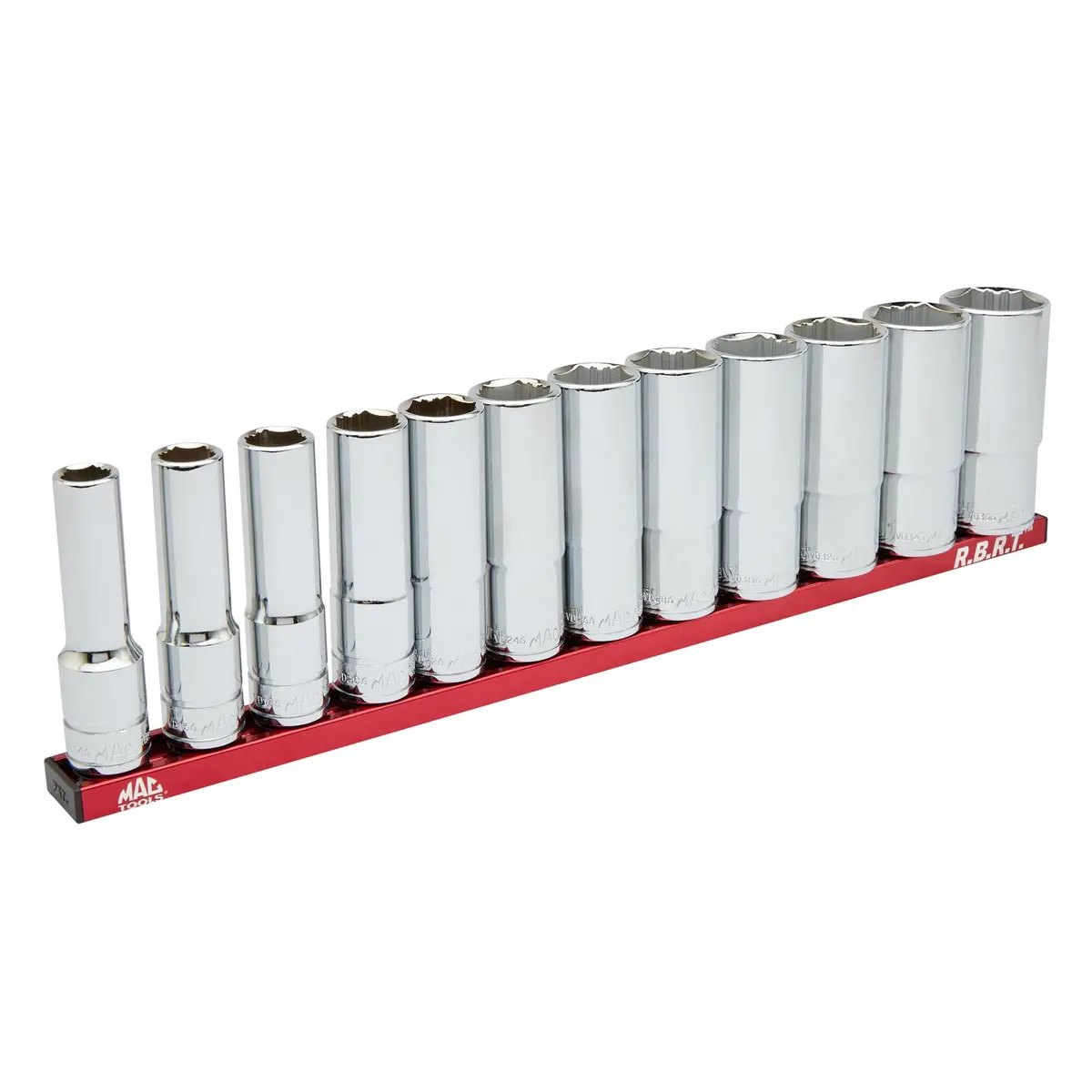 12-Pc. 1/2" Drive Deep Sae R.B.R.T.™ Socket Set 1