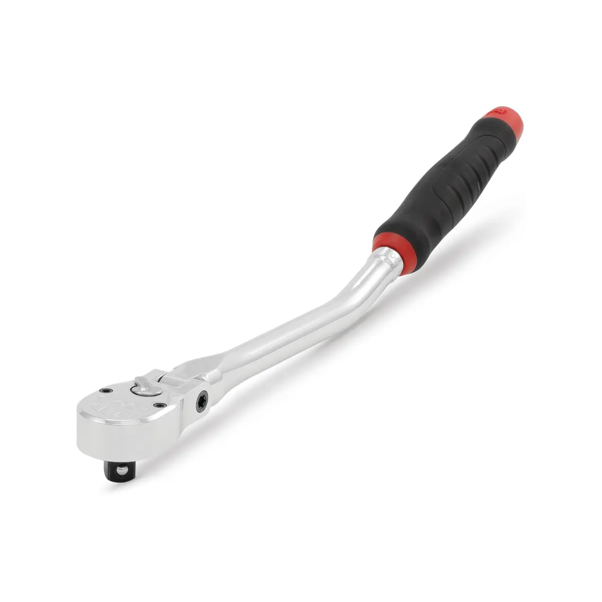 3/8" Drive Axis Bent Comfort-Handle Flex-Head Ratchet - 13" 1