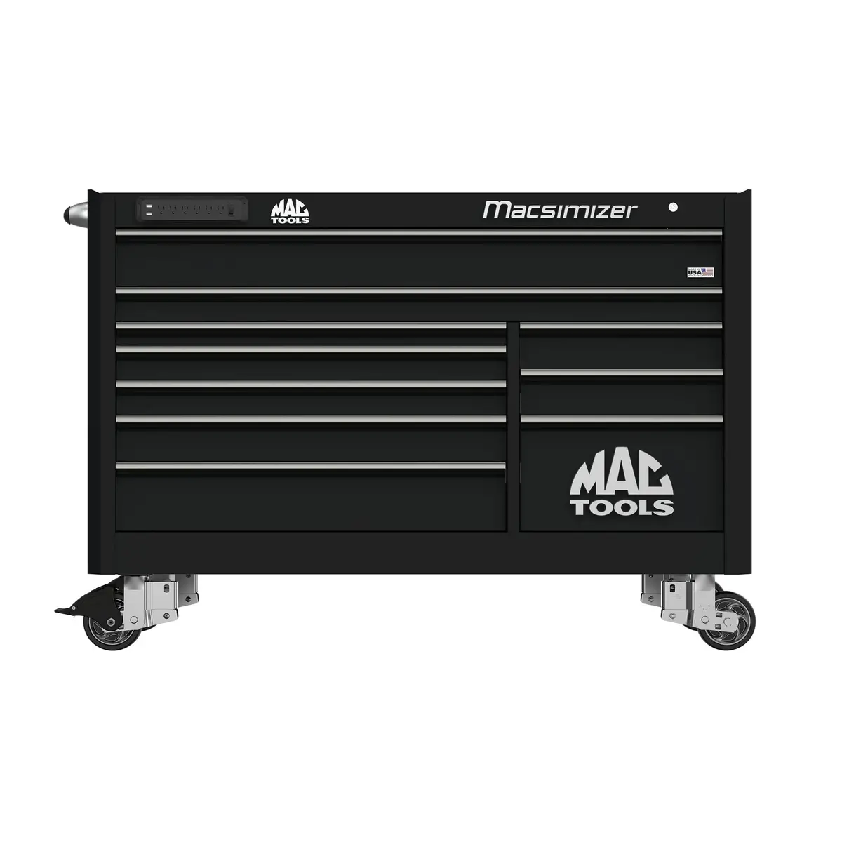 Macsimizer® 10-Drawer Workstation - Galaxy Black 1