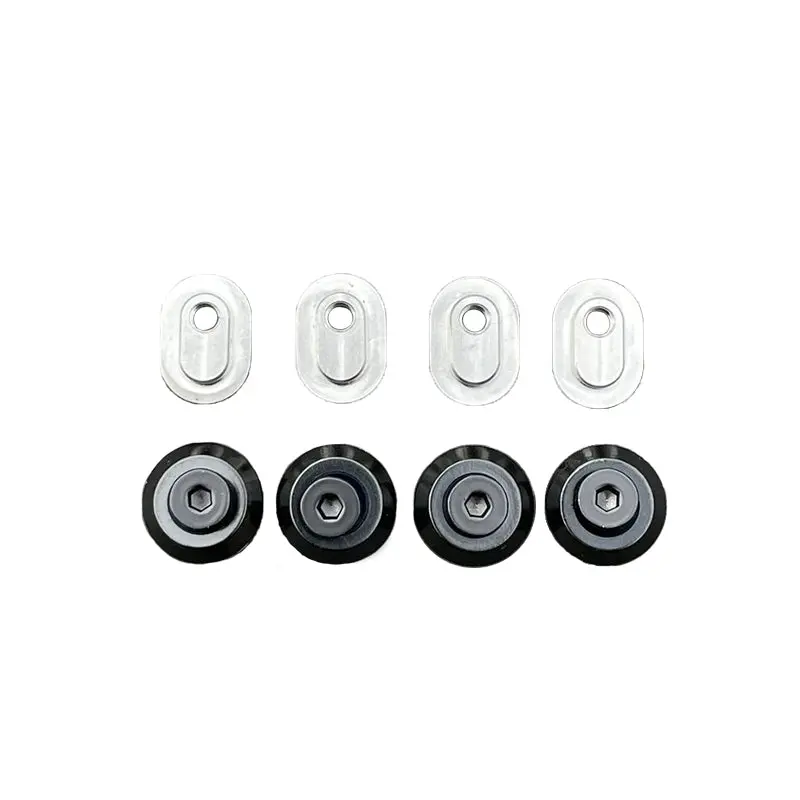 Them 909 Cuff Replacement Hardware Black 1