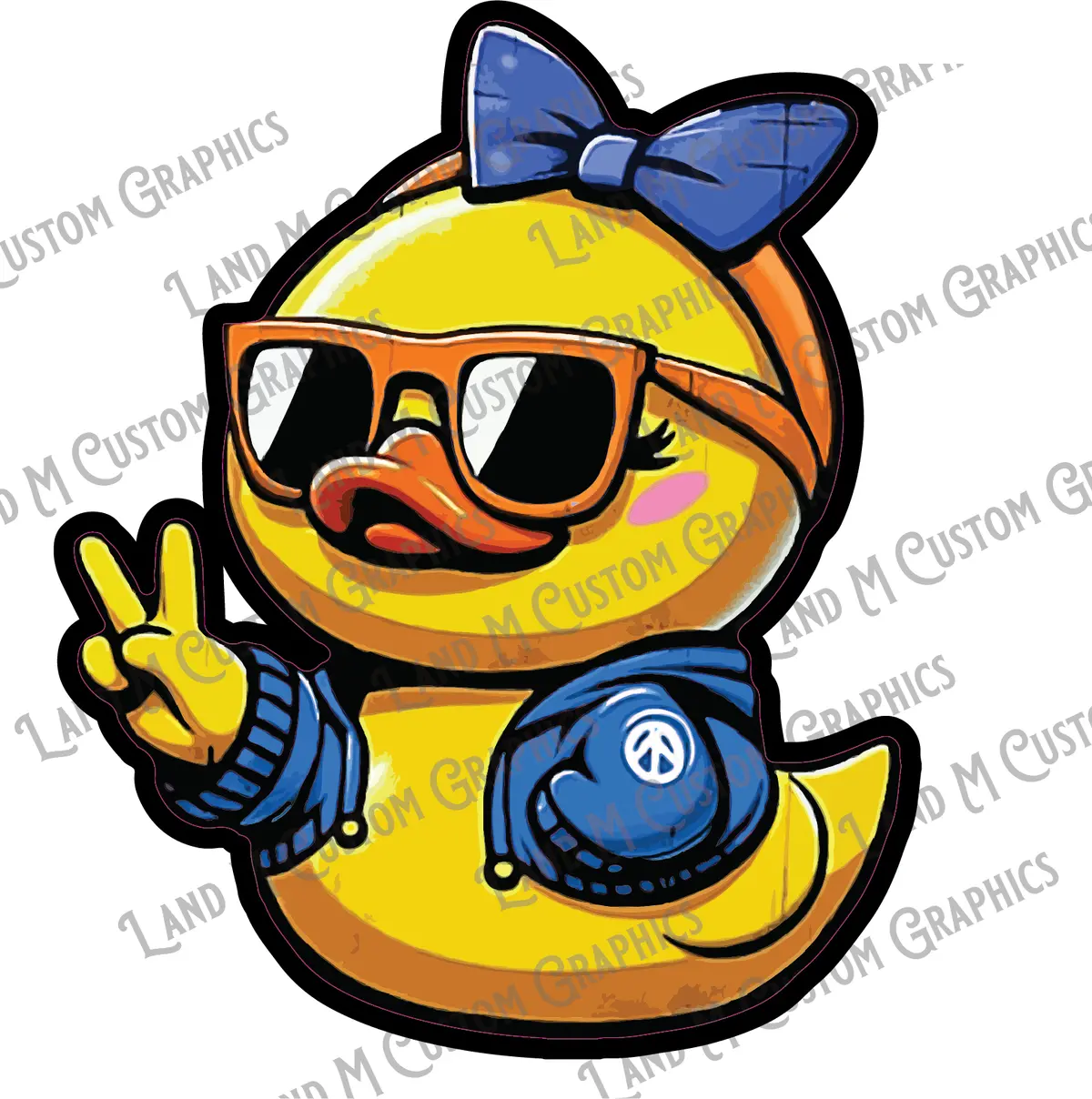 Peace Rubber Duck 1
