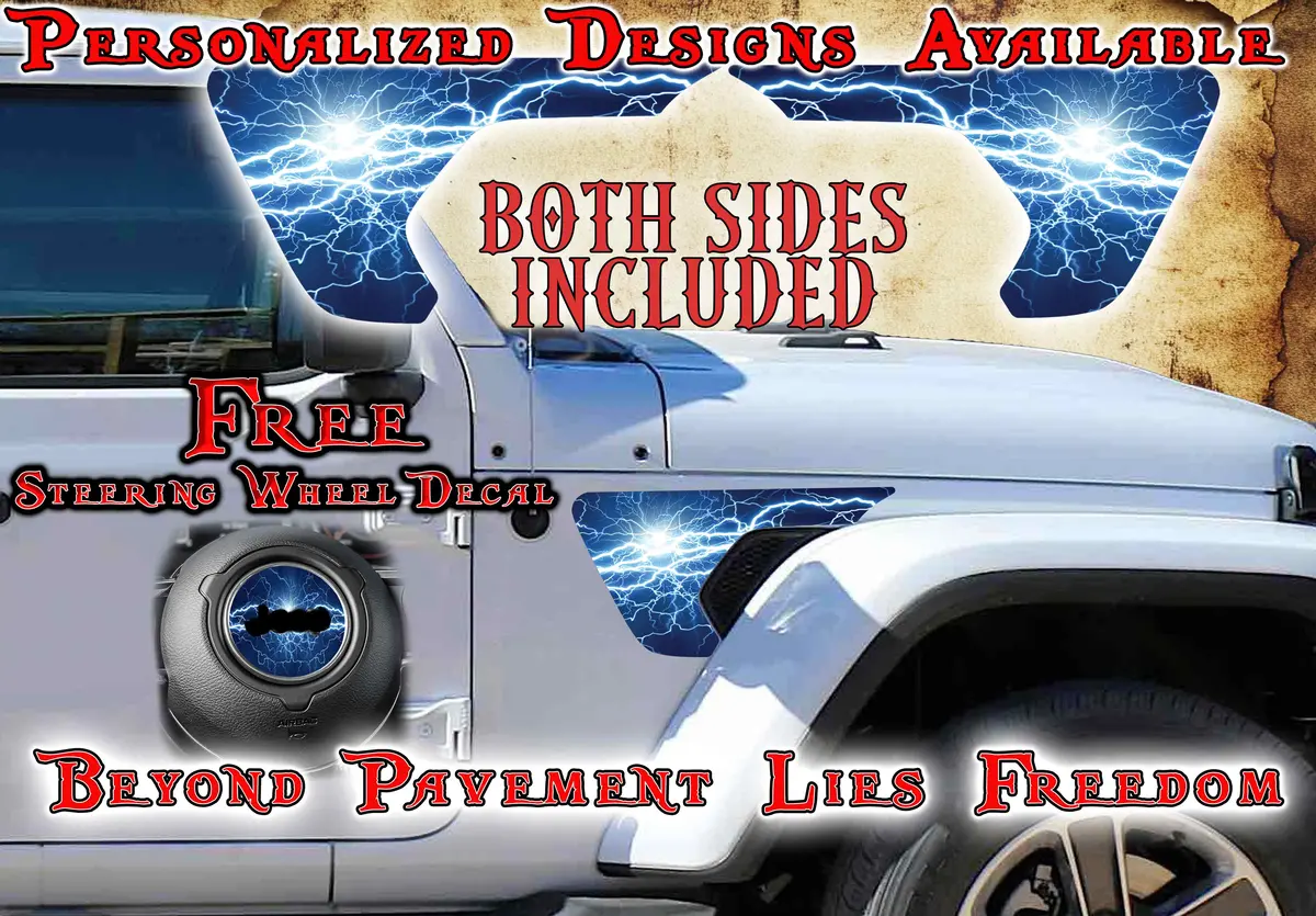 Fender Vent For The Jl Or Jt 2018 Or Newer Blue Lightning 1