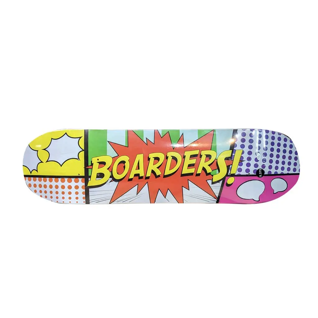 Boarders Comic Pop Skateboard Deck 1