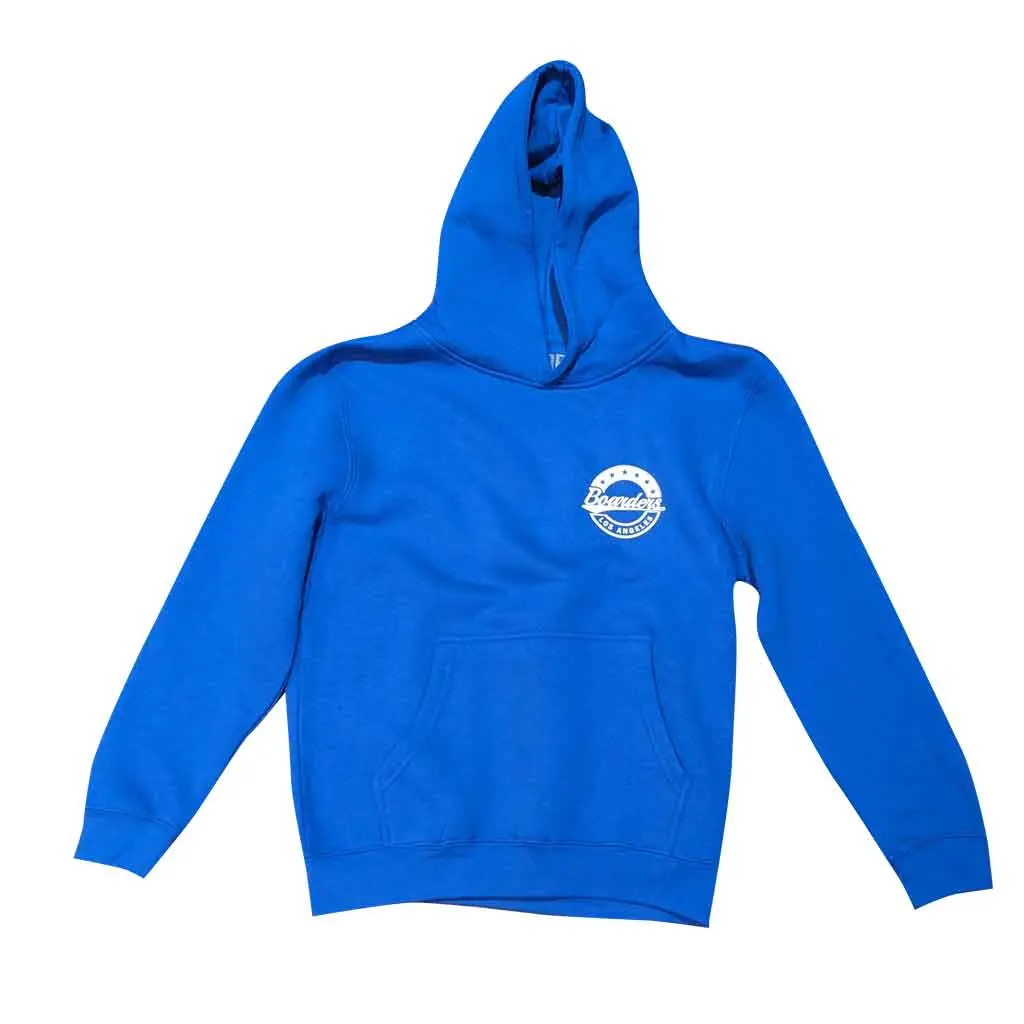 Boarders Youth Star Crest Hoodie - Royal 1