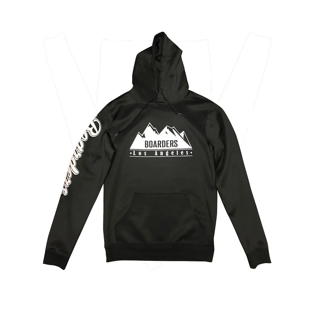 Boarders Mountain Tech Hoodie - Black 1