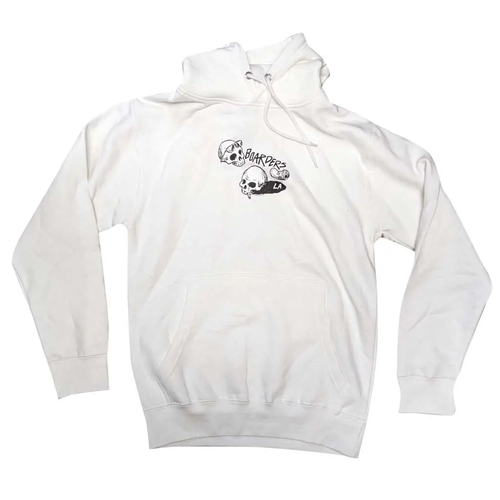 Boarders X Dlx X Todd Francis Hoodie - White 1