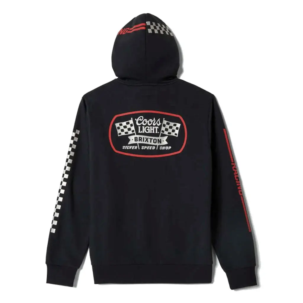 Brixton X Coors Light Pit Stop Hoodie - Black 1