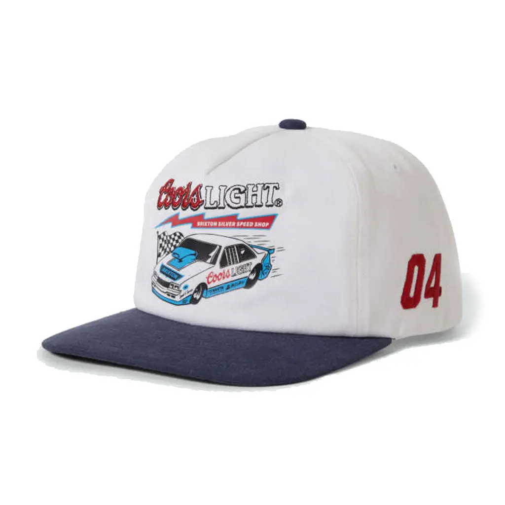 Brixton X Coors Light Blower Mp Snaback - White/C.Navy 1