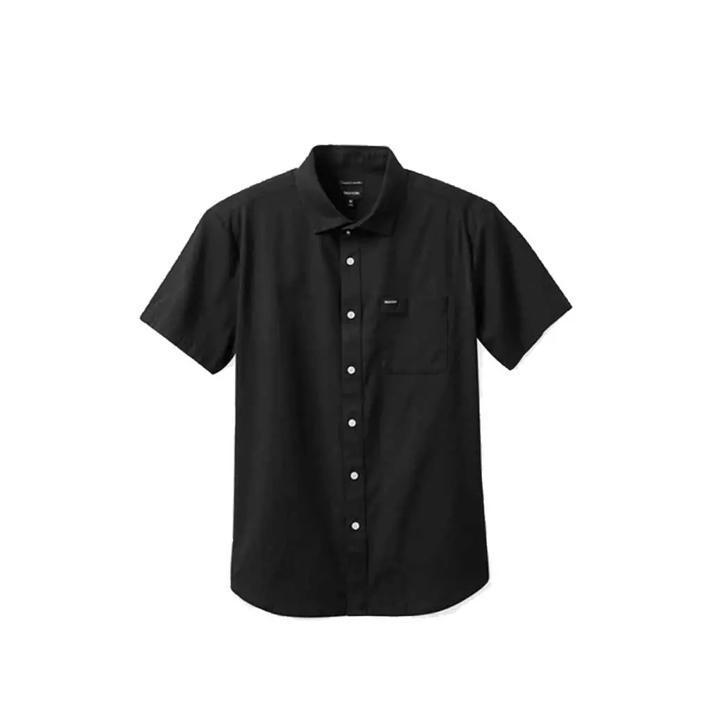 Brixton Charter Oxford S/S Woven - Black 1