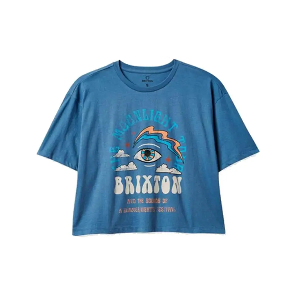 Brixton Women's Moonlight Tour S/S Skimmer - Blue Heaven 1