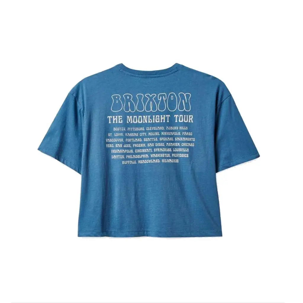 Brixton Women's Moonlight Tour S/S Skimmer - Blue Heaven 2