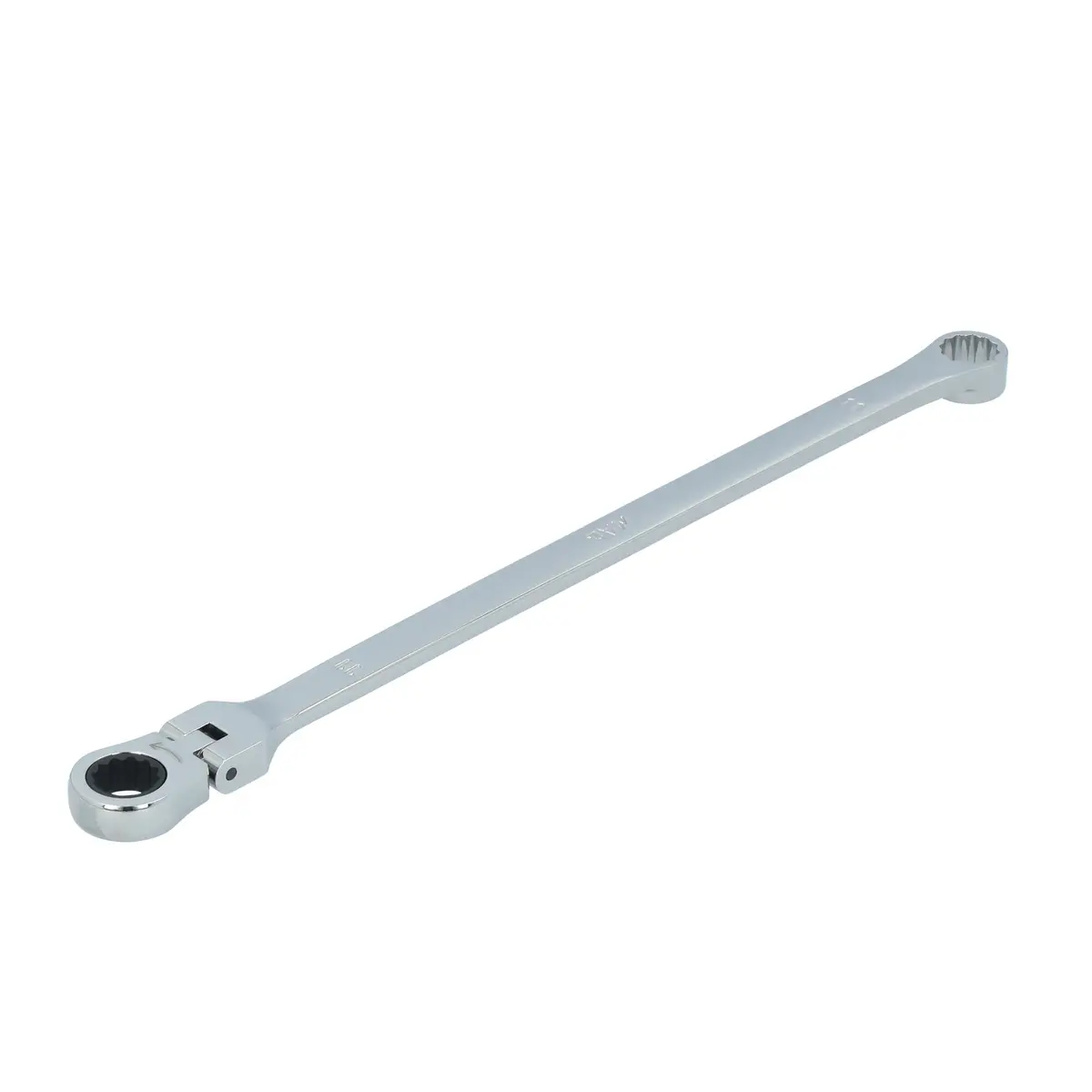 11 Mm Xl Double Box Flex Head Ratcheting Wrench - 12 Pt. 1