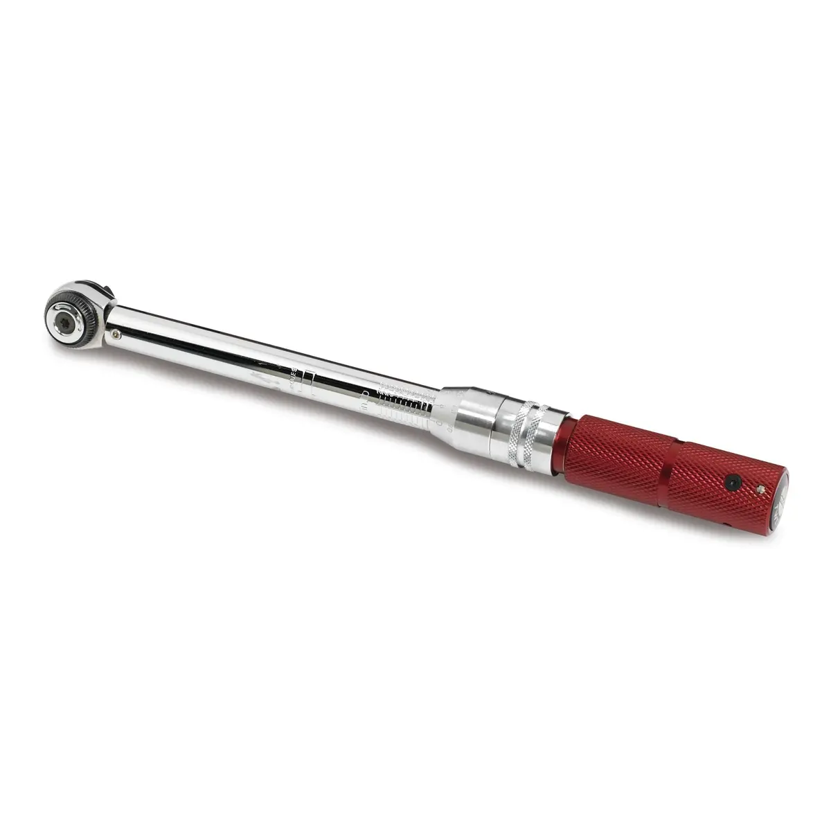 3/8" Drive Round-Head Micro-Adjustable Torque Wrench 50-250 In-Lbs. 1