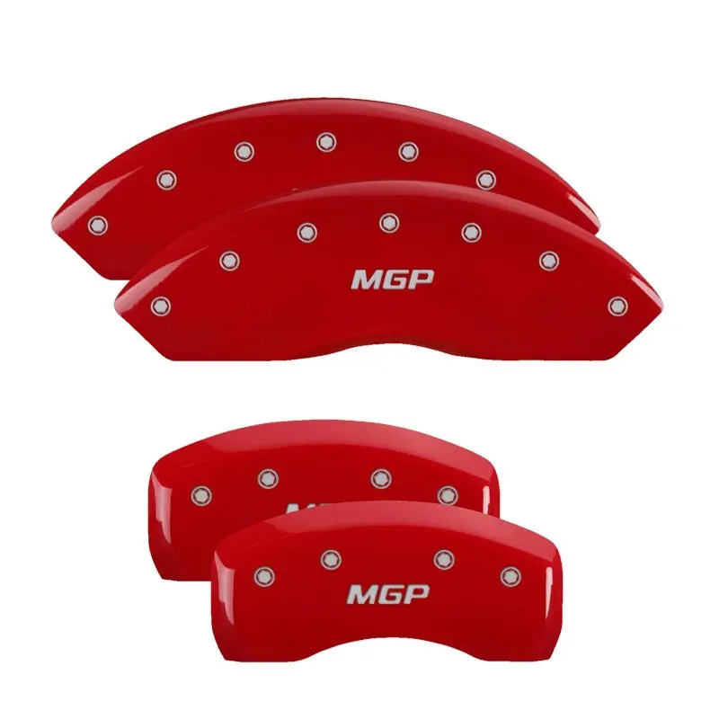 Mgp Engraved Brake Caliper Covers For 2017 Lincoln Mkz – Front (Yellow/Black), Rear (Star Logo) 2