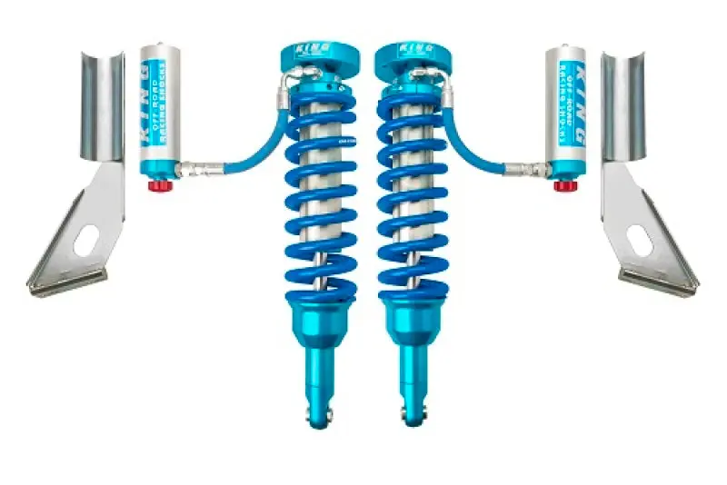 King Shocks 2.5" Remote Reservoir Coilover Set – Front Suspension For 2010+ Toyota 4Runner 1