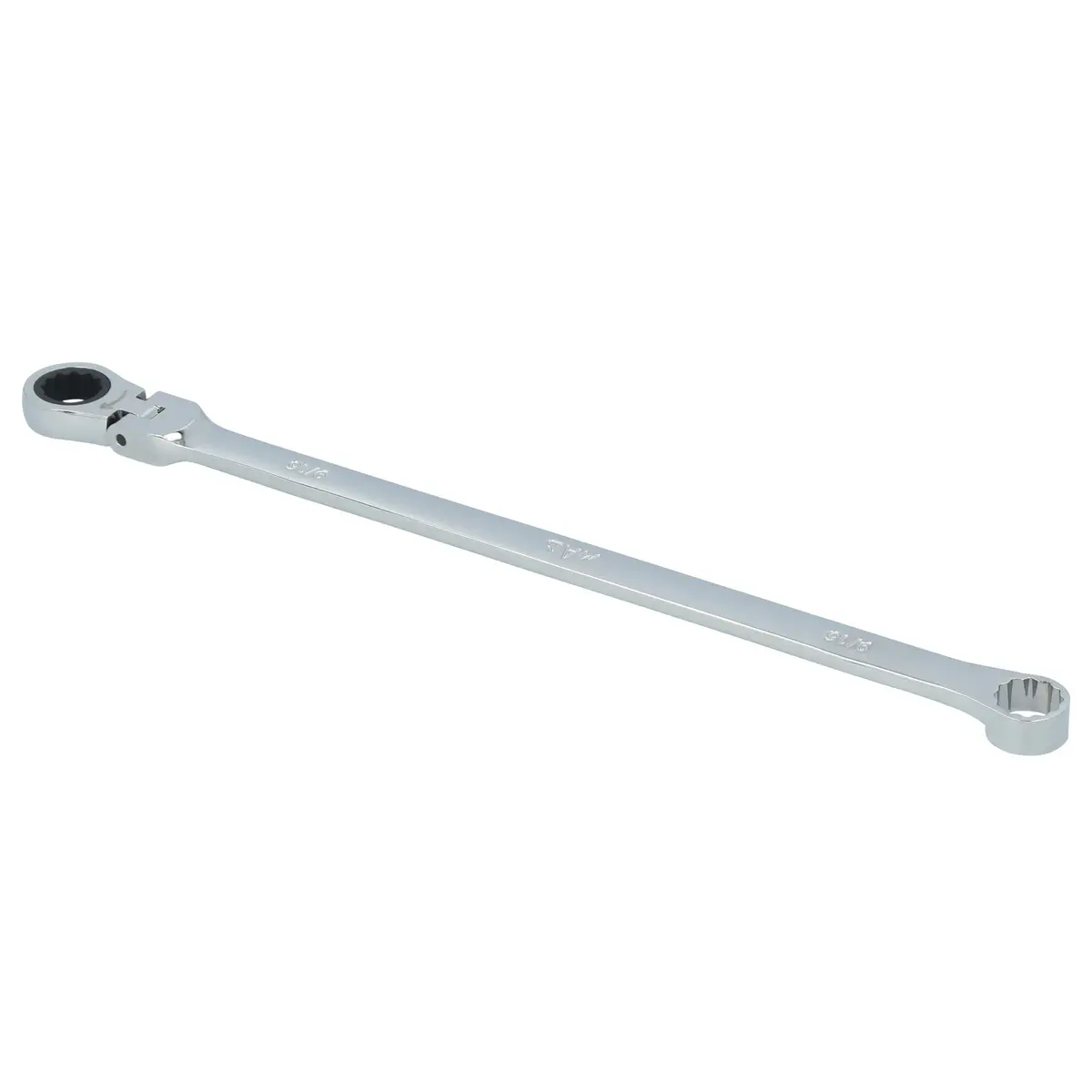 9/16" Xl Double Box Flex Head Ratcheting Wrench - 12 Pt. 1