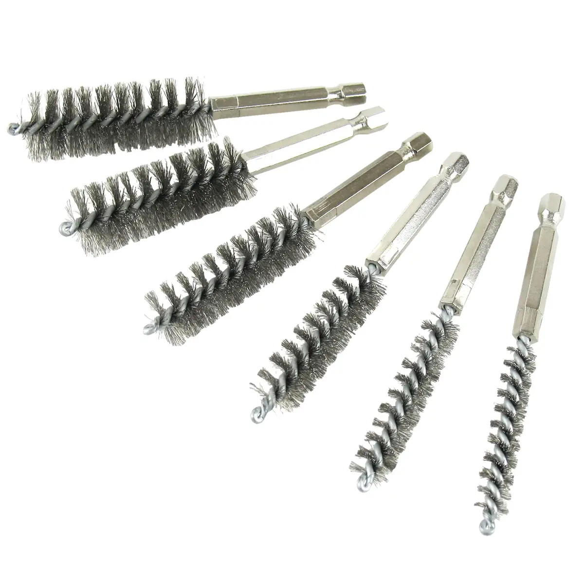 6-Pc. Stainless Steel Bore Brush Set 1
