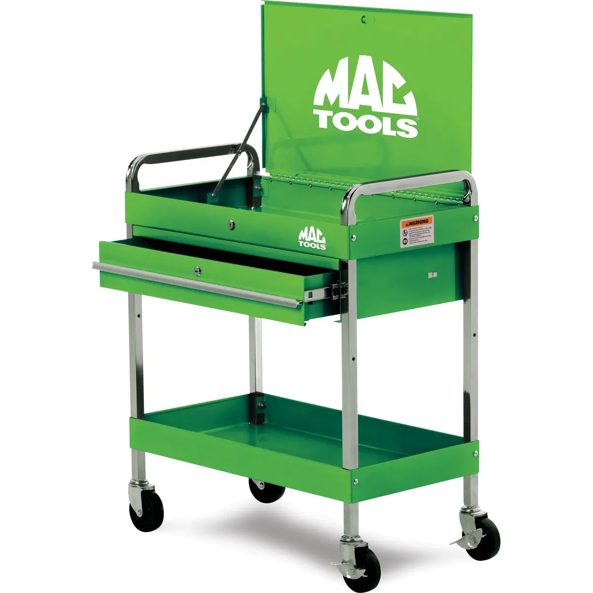 1-Drawer Utility Cart - Lime Green 1