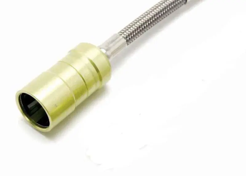 Mcleod Steel-Braided Qwik Disconnect Hose Line – 5" Female To 90° An4 Fitting 1