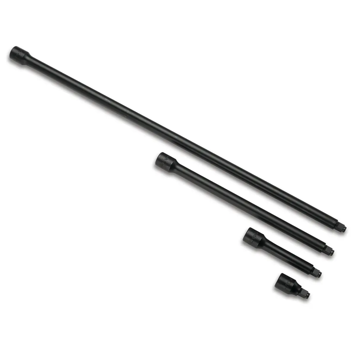 4-Pc. 1/2" Drive Impact Reducing Extension Adapter Set 1