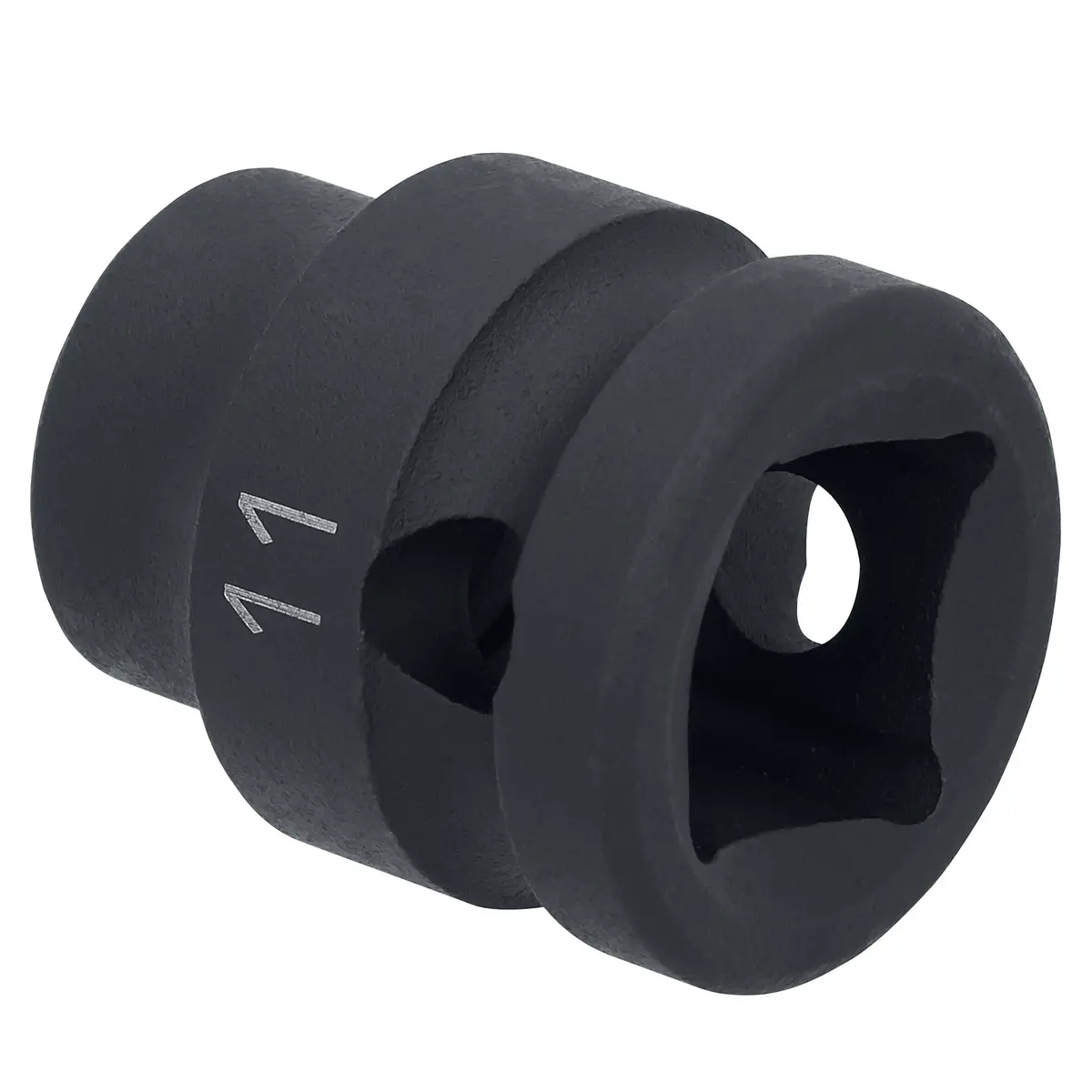 1/2" Drive 6 Pt. Stubby Impact Socket - 11Mm 1